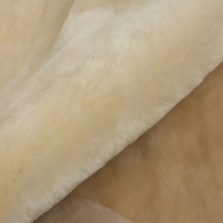 Long Hair Goat Fur Blanket Fur Skin Plate For Garment And Rugs