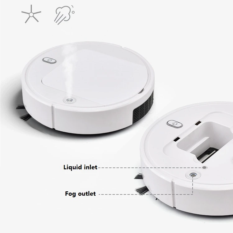 Новый 4 в 1 спрей увлажнение УФ дезинфекция робот пылесос интеллект уборочная машина