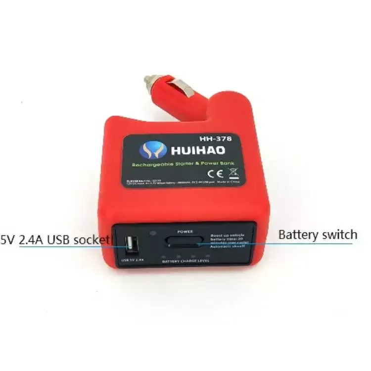 New universal car emergency tools kit mini car jump starter