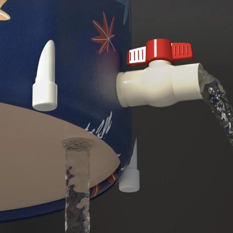 Manufacture Plastic PVC Adult Portable Folding Bath Bucket