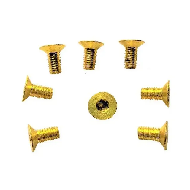 Machine Countersunk Hexagon Socket Flat Head Metal Brass Gold Screw On Arthroscopy Lens Hook Iron Screws Hooks Hebei