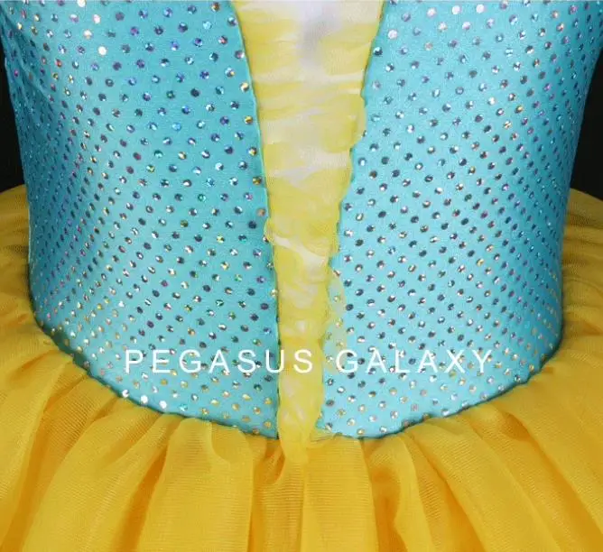 4262  Kids Baby Girls Halloween Christmas Evening Part Dress Ballet Dance Costumes