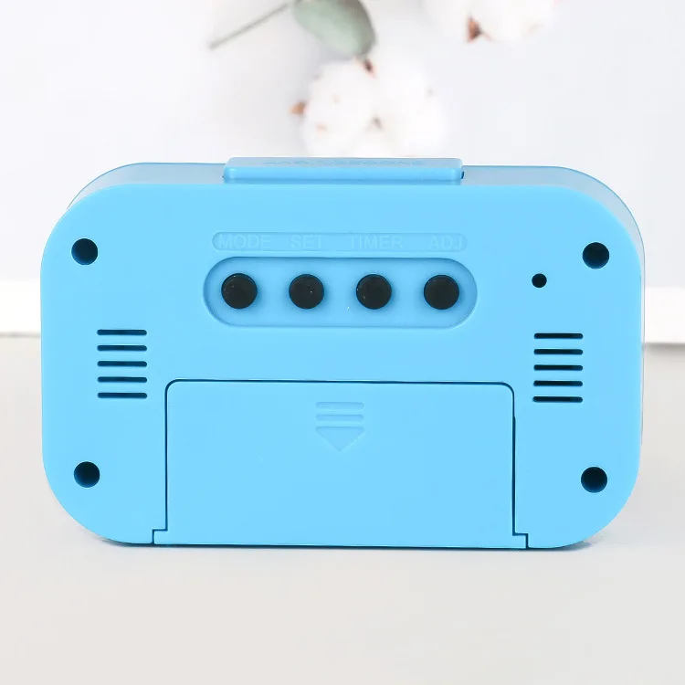 New electronic clock smart desktop multi-function clock with luminous temperature calendar kitchen timer