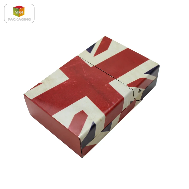 Hot sale tin cigarette box food grade Cigar tin case metal tobacco box