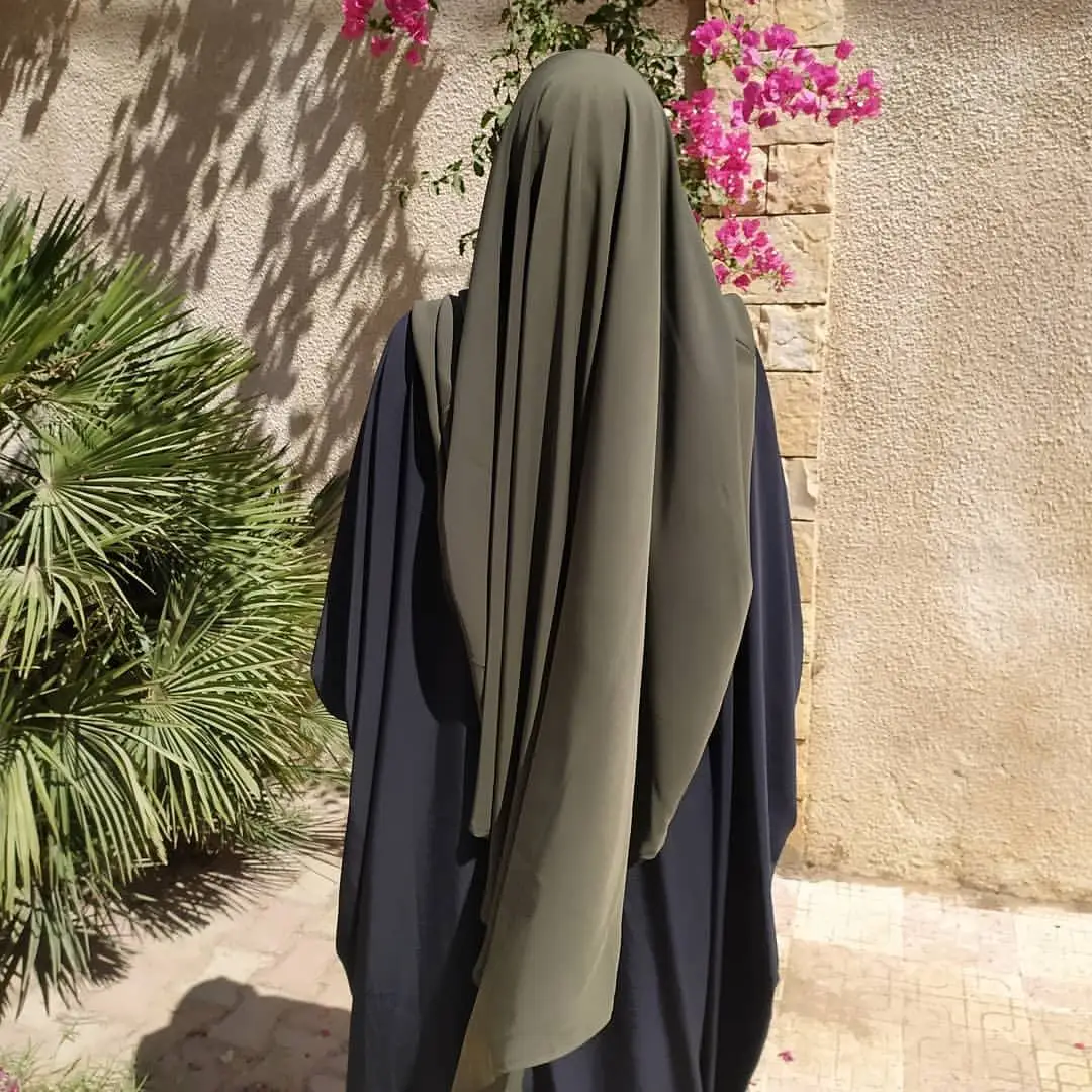 Prayer Garment Abaya Islam Ethnic Clothing Niqab Burqa Khimar Hijab Long Ramadan Muslim Arabic Hijabs Women Abayas Tops