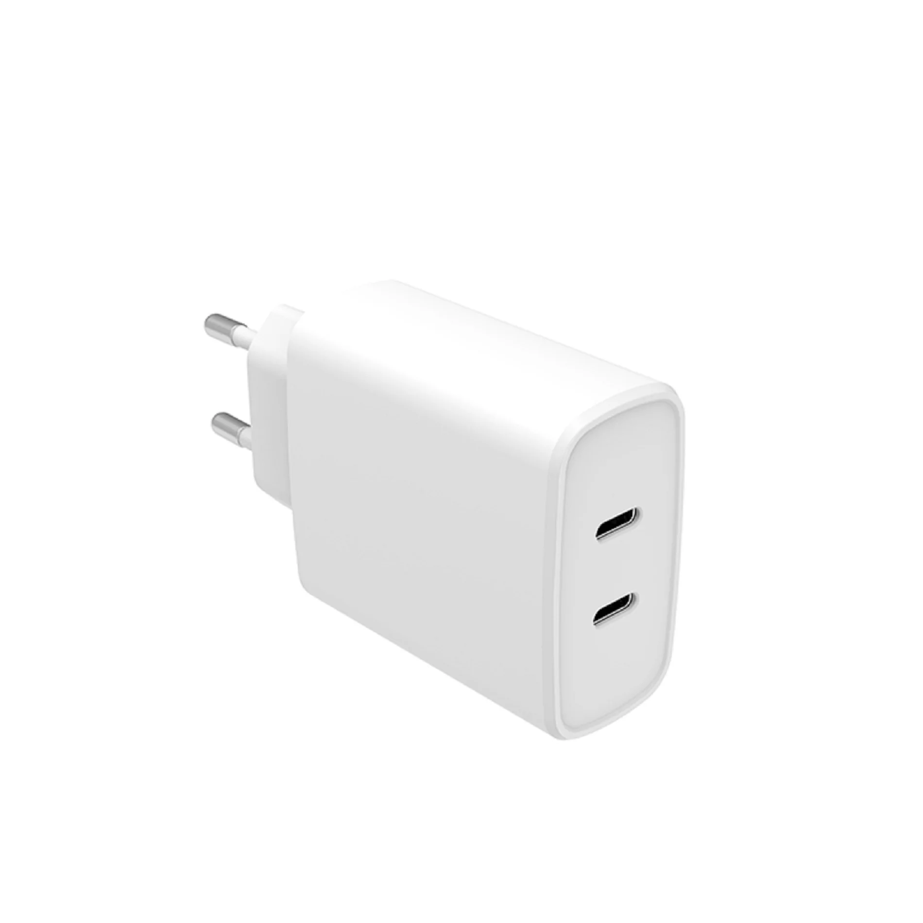  PD3.0 двойное PD18W EU Pulg Type-C USB настенное зарядное устройство 3A макс. ток работает со всеми смартфонами и Планшетными