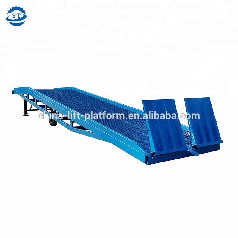  CE Approved Warehouse Electric Adjustable Truck Mobile Hydraulic Loading Dock