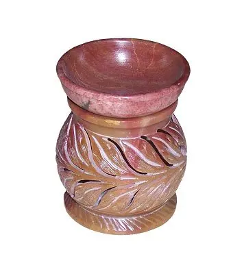 High Quality Indian Soapstone Incense Oil Burner Aromatic Oil Burners Lamp Air Freshener Oil Burners Best Wholesaler In Delhi