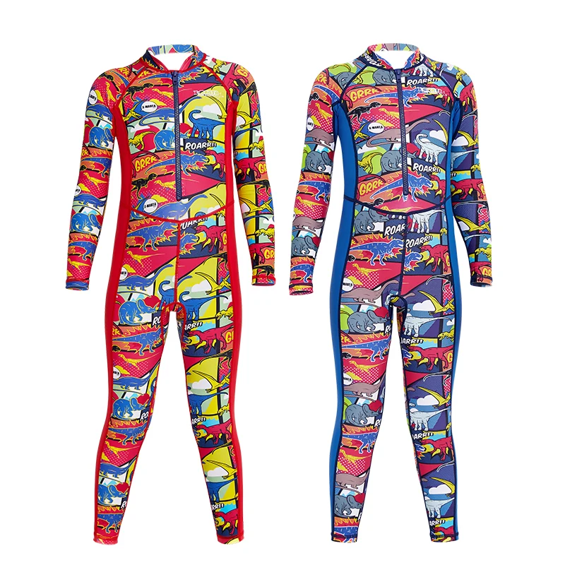 New creative wetsuit kids UV Protection one Piece Full Body Keep Warm diving suit wetsuit
