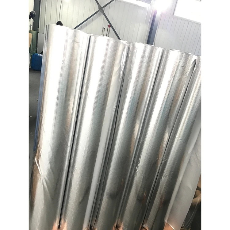 Factory Price Wholesale Fireproof Thermal Material Aluminium Coated Glass Fiber Insulation Cloth