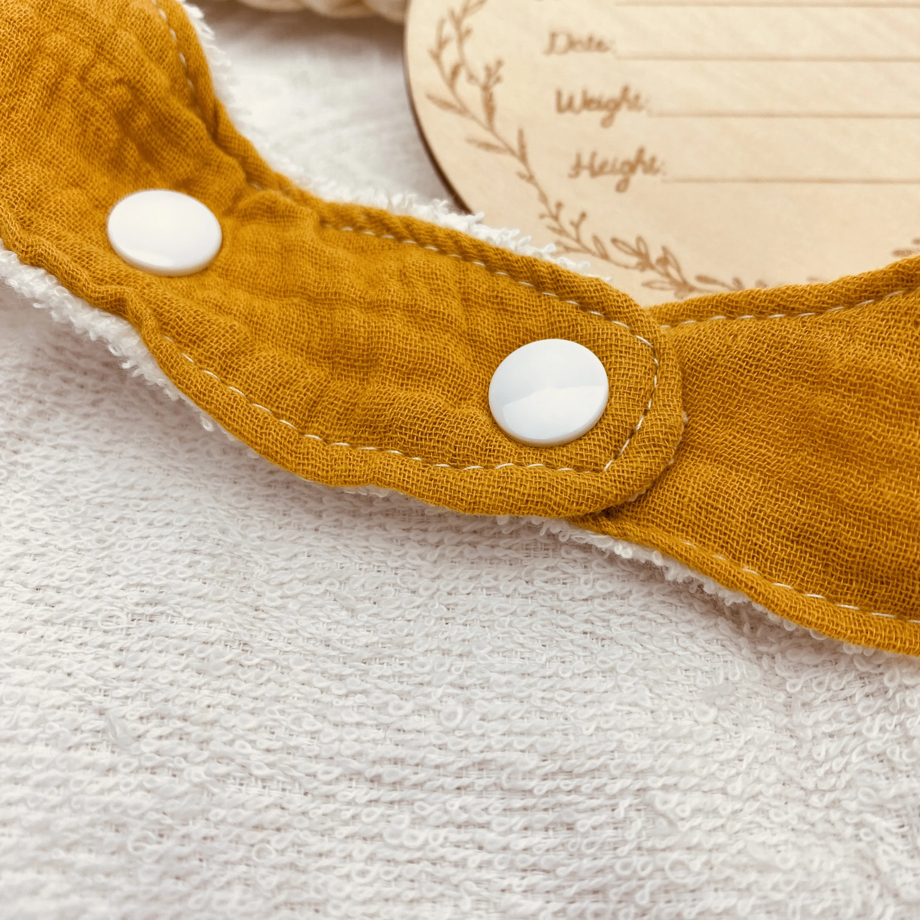 Hot sale custom design muslin material newborn baby swaddle set