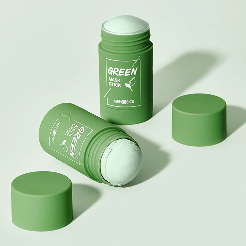 Wholesale Face Skin Care Deep CleansingOil ControlMask Stick Face Green TeaMask mud claymask Skin Care