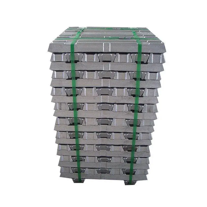 Well Stocked 99.8 High Purity Pure zL104 zL102 Aluminum Ingots