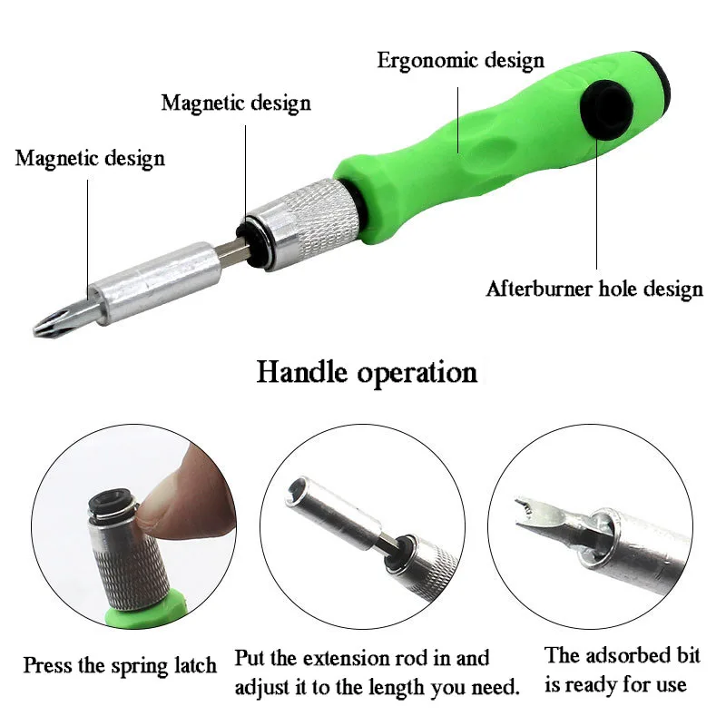 Precision Screwdriver Set 32 in 1 Mini Screwdriver Pocket Hand Screwdriver Tool Set