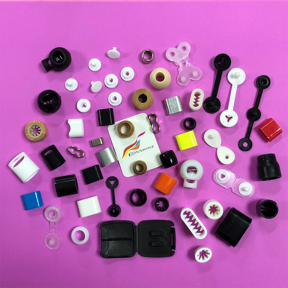 Cheap Self Close Bracelet Clasps Cord Lock Plastic Snap Fasteners Locking Clip Wristband Locks