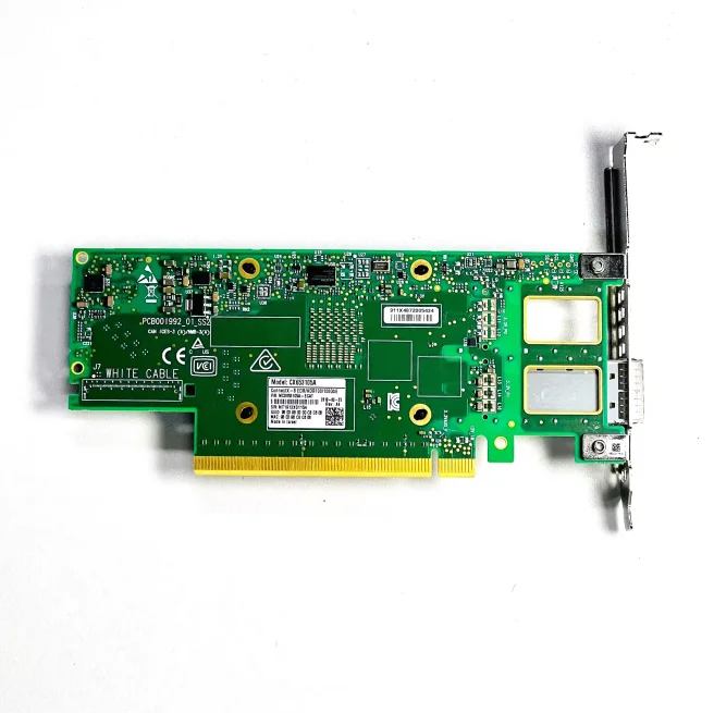 Brand New Original P22203-001 HPE Ethernet 100Gb 2-port QSFP28 MCX516A-CCHT Adapter (HPE Option #: P21927-B21) in Stock