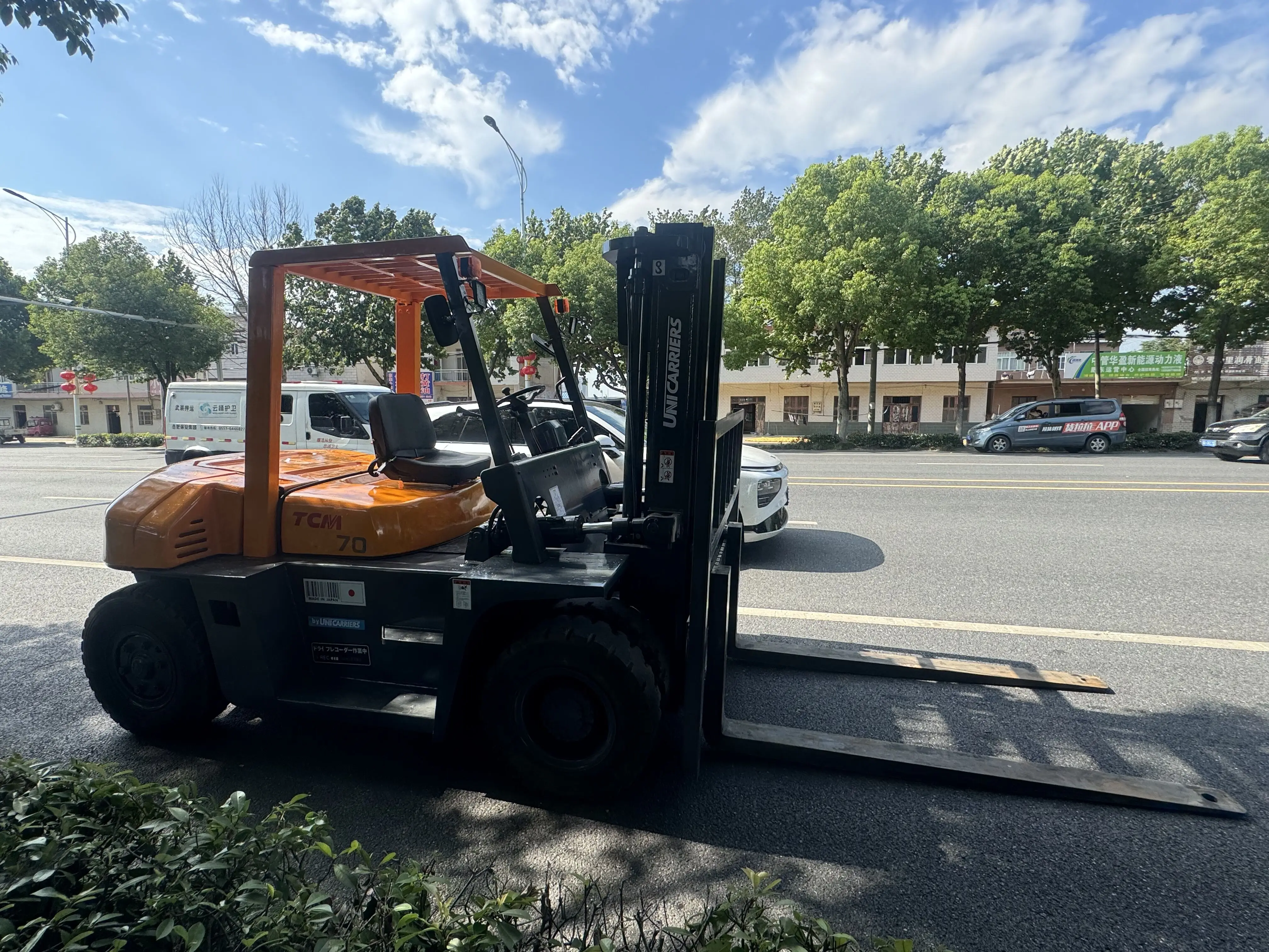 Good Working TCM FD70 Second Hand 7 ton TCM forklift /TCM 70 Forklift /3T 5T 10T 20T Tcm Forklifts Original From Japan for sale