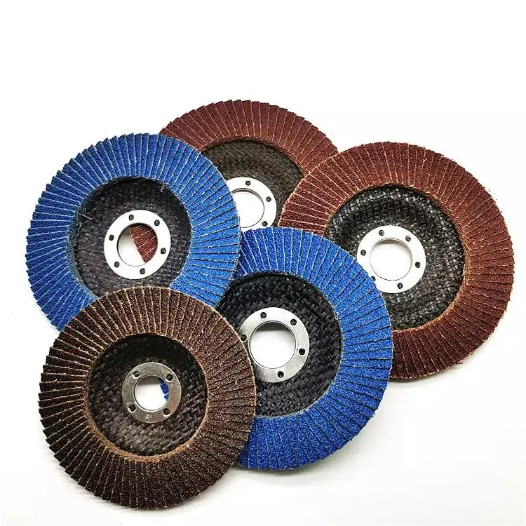 China Flap Disc 18 2 Inch Flap Disc Abrasive Sanding Disc Pad 6 Inch 150mm Sanding Pads