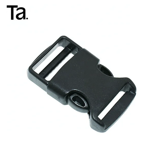 TANAI High quality plastic side release buckle plastic insert press button buckle adjustable pet collar latch
