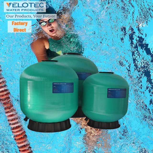 Minder Pool  Auto Backwash Fiberglass Material Swimming Pool Accessories Top Side Mount Sand Filter