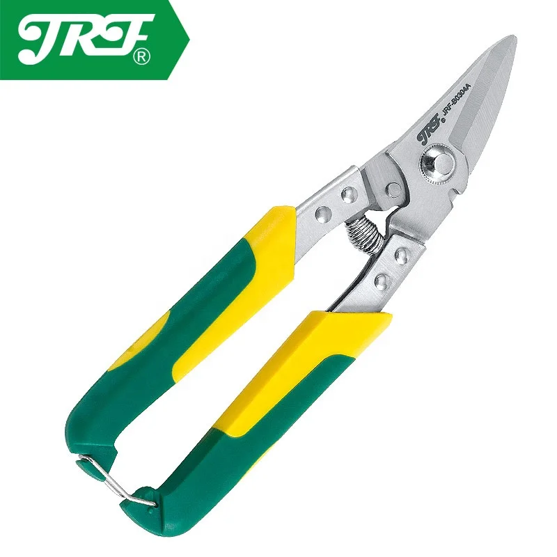 JRF Curved Iron Sheet Scissors Industrial Grade Cutting Aviation Shears