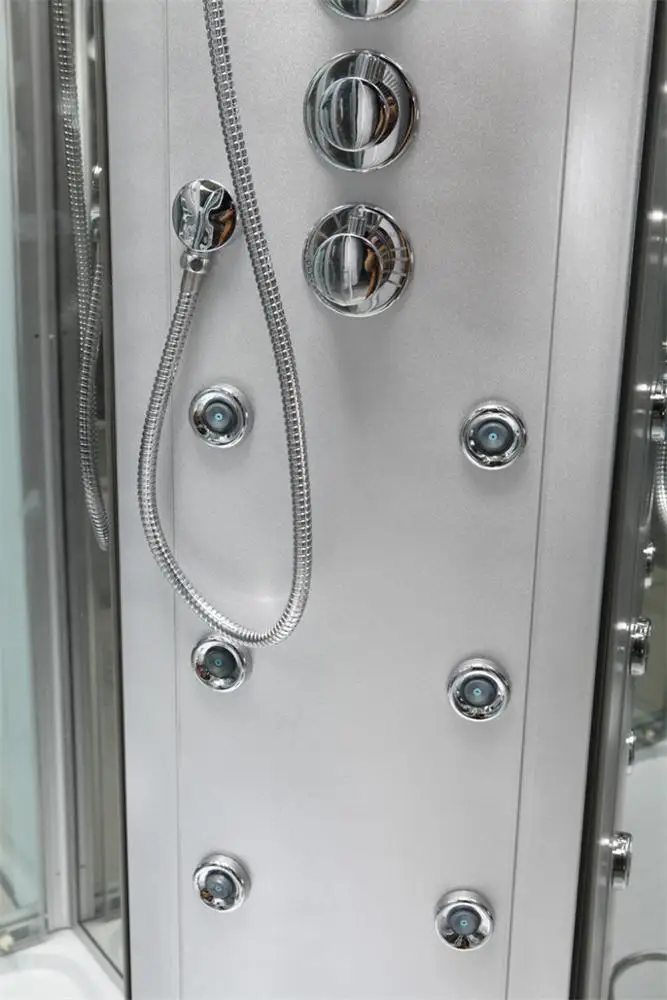 Top luxury enclosed massage whirlpool bath steam shower cabins, wet sauna steam shower rooms combination for indoor bath