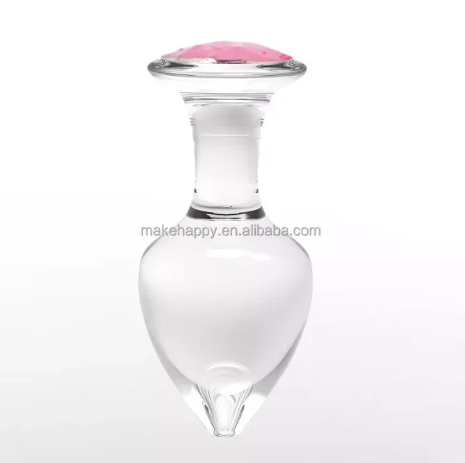free sample S M L flash  Anal Plug Stainless Steel Jewel  Sex Toys Dilator Multi Size Remote control Butt Plug
