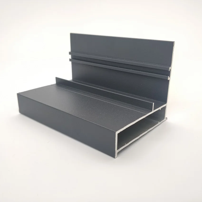 Fashion Minimalist Italian New Style Interior Aluminum Aluminium Profile for Glass Door