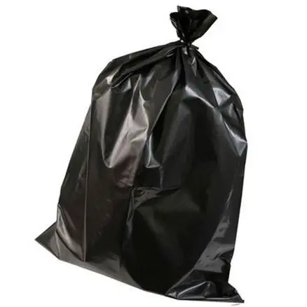 Sinbom brand wholesale large black hdpe ldpe plastic packing  bin pouch trash garbage bags