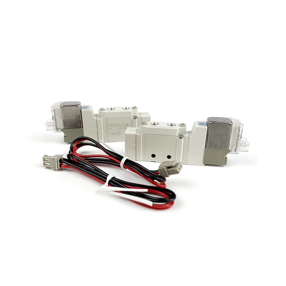 Горячие продажи SMC DC24V SY3120-5LZD-M5 пневматические электромагнитные клапаны малой мощности 0 35 Вт 5/2 путь