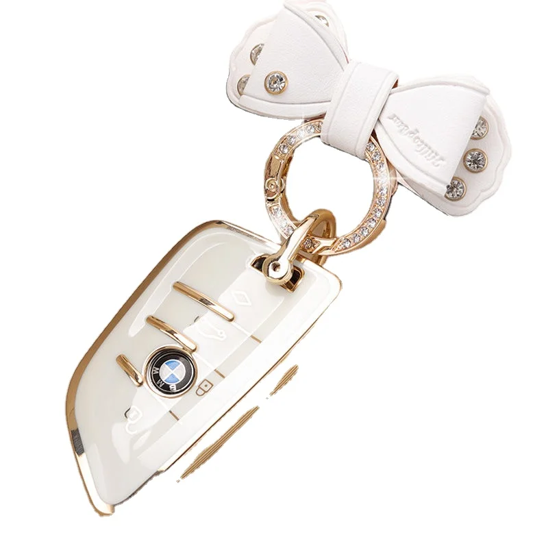 New five x1x2x3x4x5 Blade 530 Car protective shell 320li Buckle female for Bmw key case