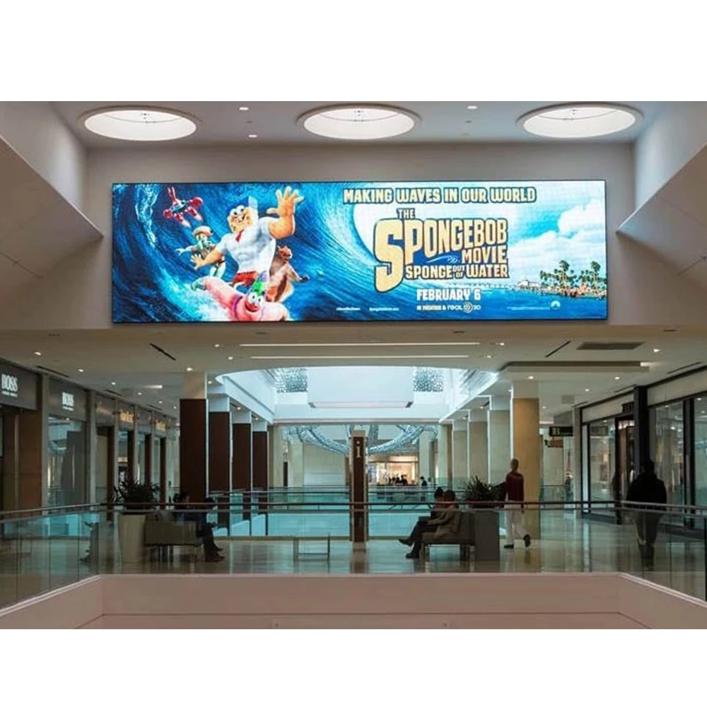 Pitch 1.5Mm P1.8 P2.5  Large Ktv Club Theatre Led Screen Interior Pantallas Led Cinema Para Publicidad Interior Restaurant