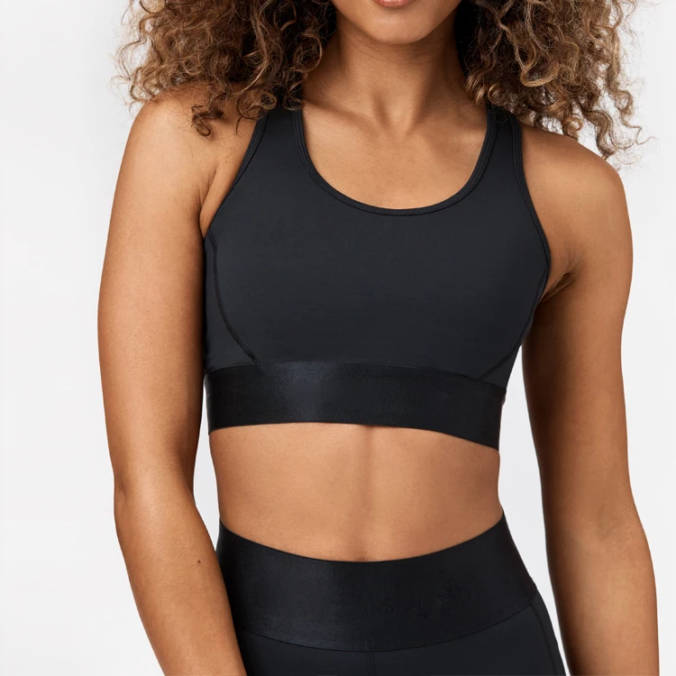 High Impact Athletics Training Classic Racer Back Sports Bras For Women Custom