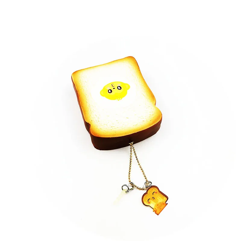 
Wholesale PU foam cute jumbo squishies slow rising kawaii puni maru bread food toy for kids. 