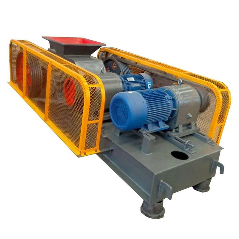 hot sale high quality hydraulic smooth small size Mini Double Roller Crusher machine type 2pg-610*400 gs1500*3600 2pg0425