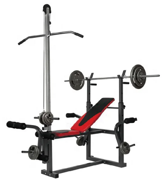 
Multi function weight lifting bench fitness gym equipment HREBH17C 