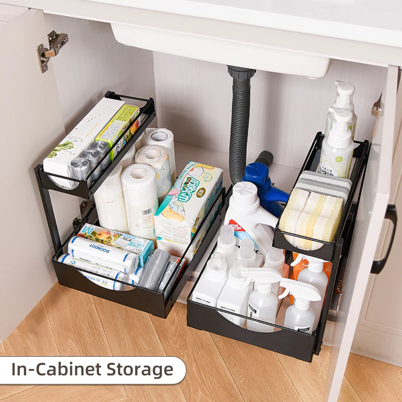 Custom-Made Stainless Steel Fruit Basket Kitchen Drawer Tool and Seasoning Basket for Organizing and Serving Dishes