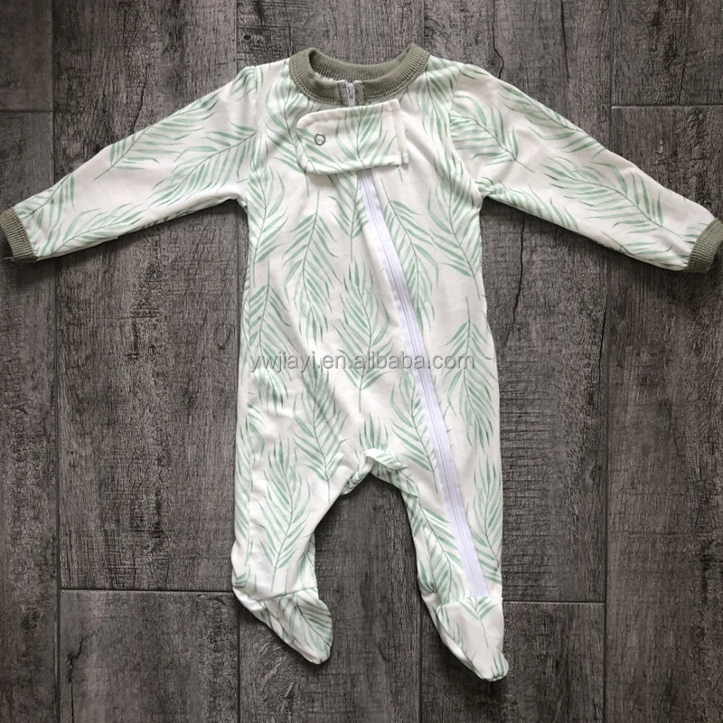 
hot sale custom sleeve print pattern child romper 