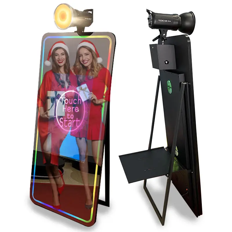 Горячая Распродажа 40/70 дюймовая селфи-фотокамера Волшебная Свадебная фотокамера зеркальная камера для продажи машина свадебного торжества
