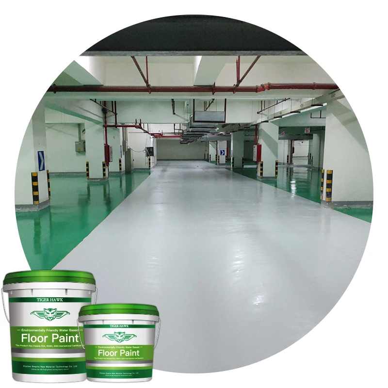 Epoxy Paint Environmentally Friendly Floor Coating Factory Warehouse Garage Interior Floor OEM Water-based Epoxy Floor Paint