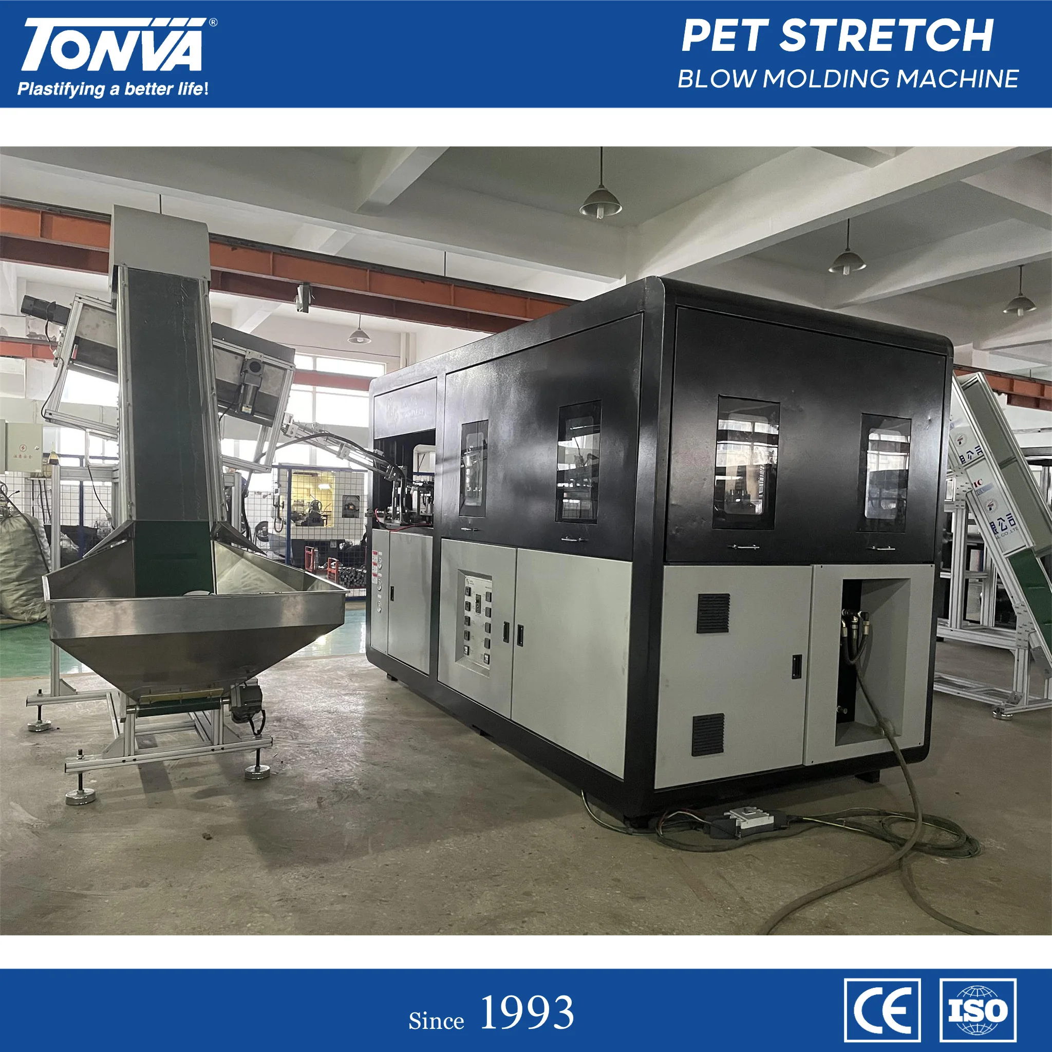 Automatic haitian plastic machinery PET Preform Stretch Blowing Machine