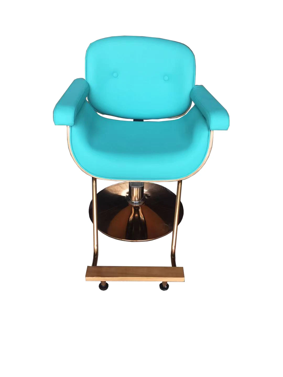 Azure Beauty Salon Barber Chair With Hydraulic Pump Adjustable Salon Modeling Chair Factory Direct Sale Wholesale Salon Chair