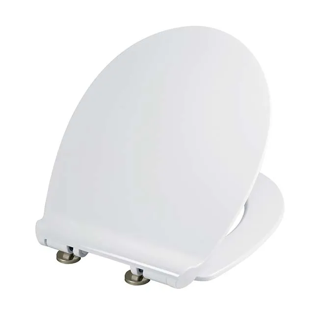 Hot Sell C.R. Smart Inox Hinges Toilet Seat Cover With Inox Hinges Modern Bathroom Seat Made In Italy