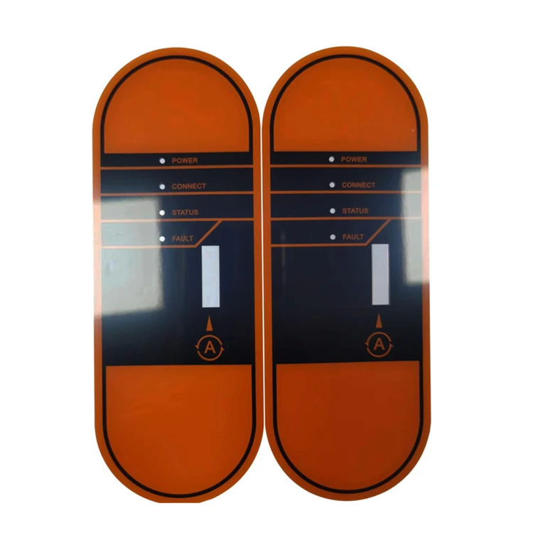 electronic Smart door lock touch panel silk printing tempered glass touch switch toughened glass panel