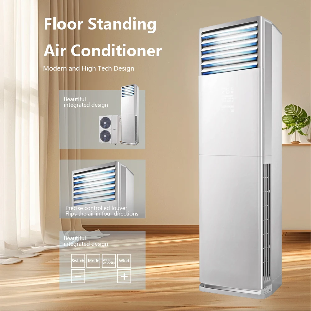 60000Btu Floor Standing Air Conditioner Household Split Cabinet Air Conditioning Room Inverter Standing AC Units
