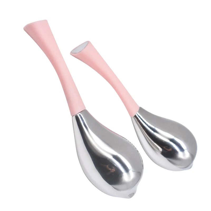 Metal Cryo Tools Freeze Cryostick Therapy Ice Roller Cooling Stainless Steel Facial Massager Cryo Sticks