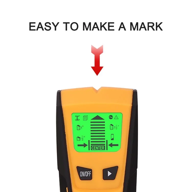 3 In 1 Metal Detector Find Metal Wood Studs Live Wire Detect Wall Scanner Electric Box Finder Wall Detector