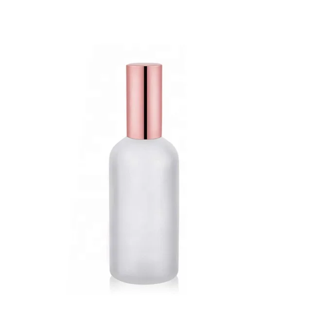 100ml Colored Matte Frosted Empty Glass Spray  Clear Perfume Bottle with Mist Sprayer
