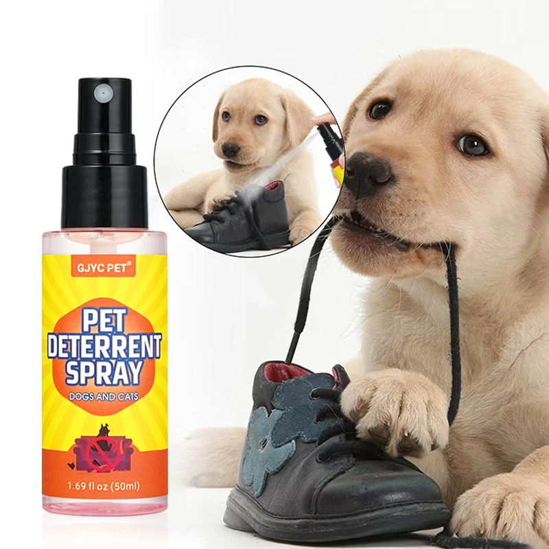 GJYC, новый эффективный спрей для домашних животных, спрей для коррекции поведения, спрей для отпугивания кошек, спрей для предотвращения облизывания собак