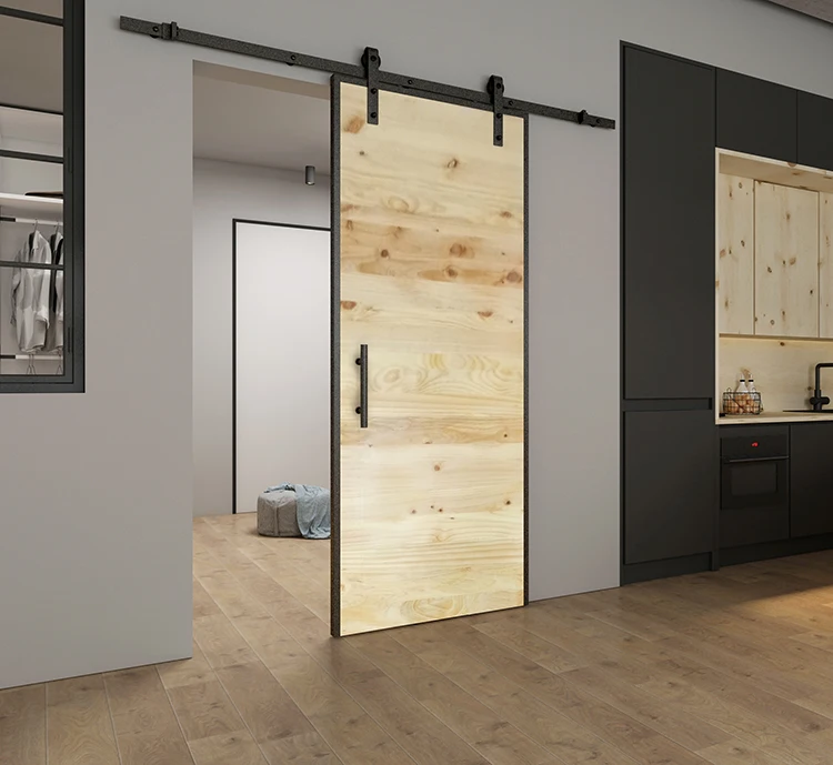 OEM custom cheap price barn door handles wooden sliding door hardware